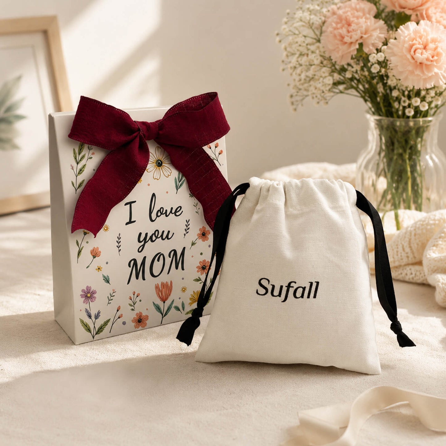 Personalized Birth Flower Necklace
