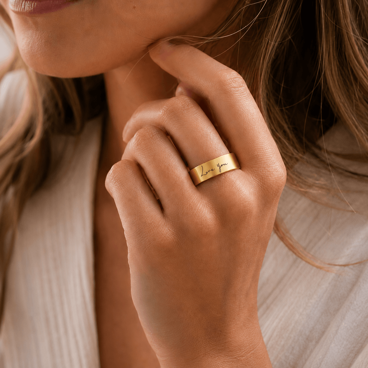 Handwriting Ring